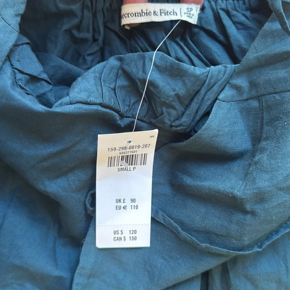 Abercrombie & Fitch NWT Low Back Maxi Dress S